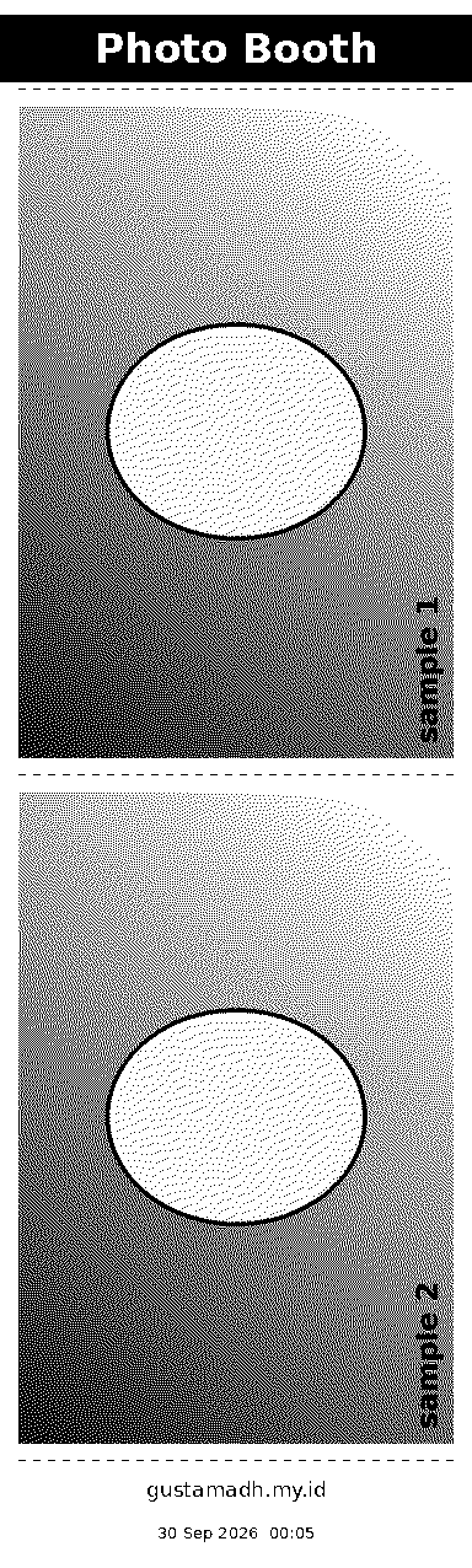 Sample photo strip